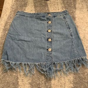 3x1 denim skirt